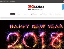 Tablet Screenshot of gold2hot.com